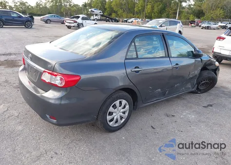 2011 Toyota Corolla Le z USA, uszkodzony, nr VIN 2T1BU4EEXBC711688